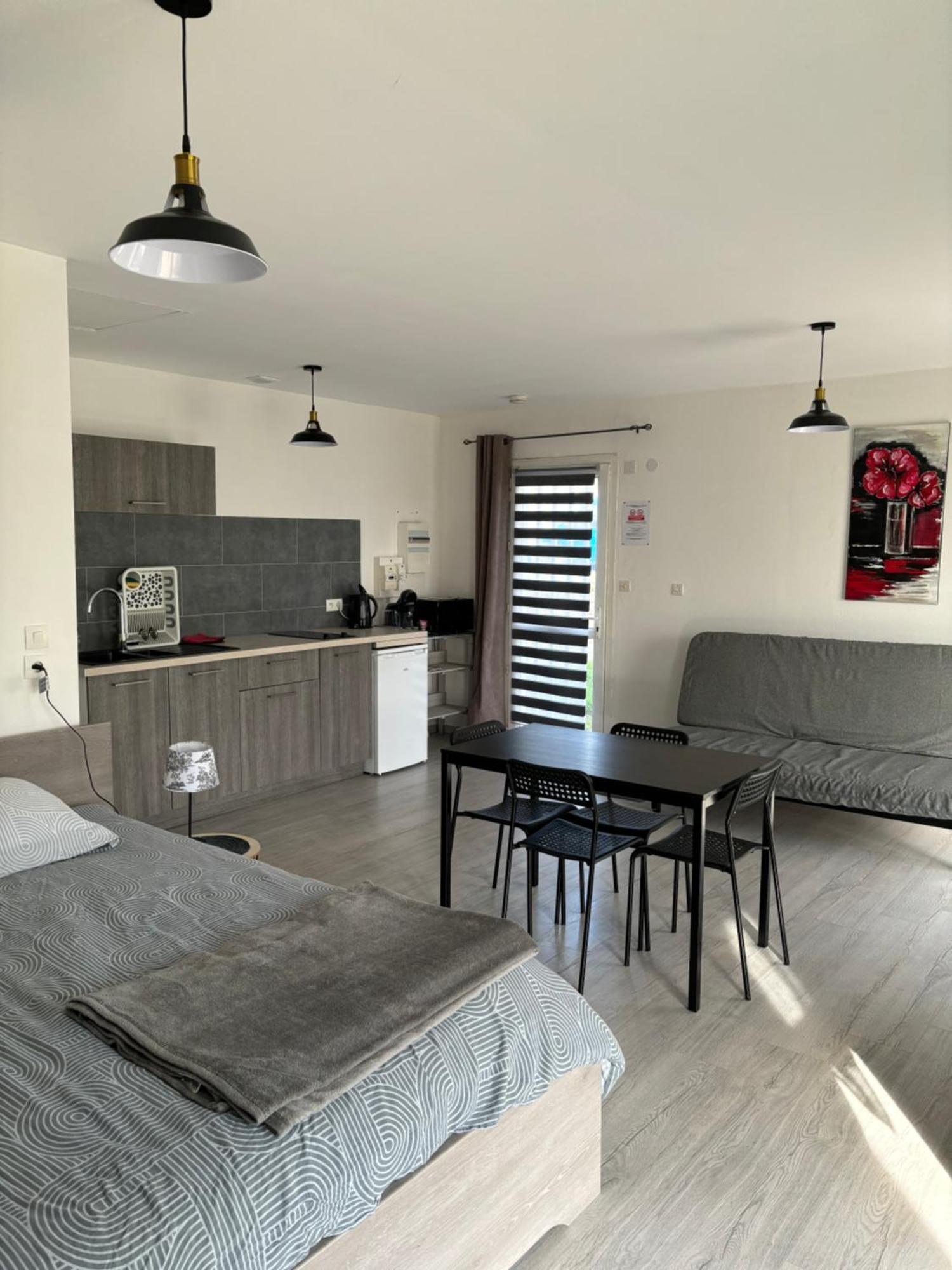Studio Pivoine Avec Terrasse A Proximite De Мец Екстериор снимка